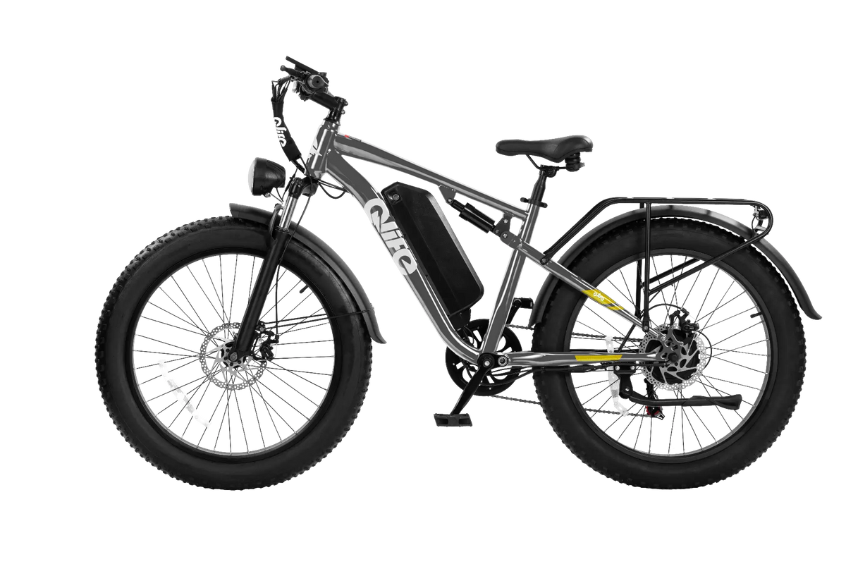 Qlife Racer Plus 2.0 electric bike in gray