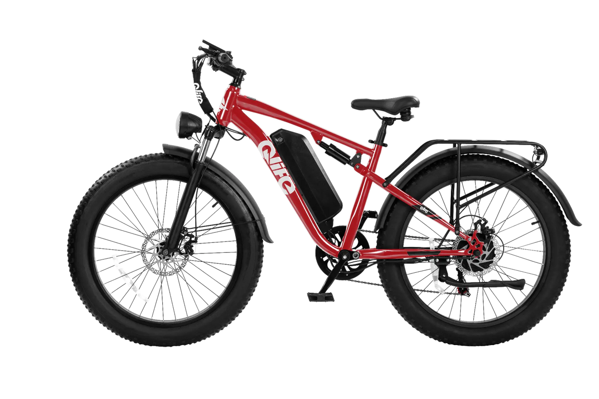 Qlife Racer Plus 2.0 electric bike in red