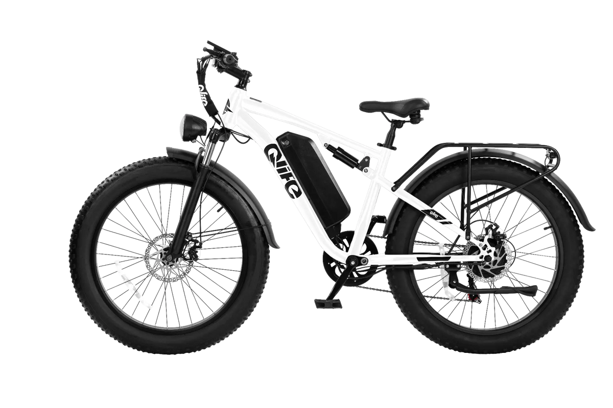 Qlife Racer Plus 2.0 electric bike in white